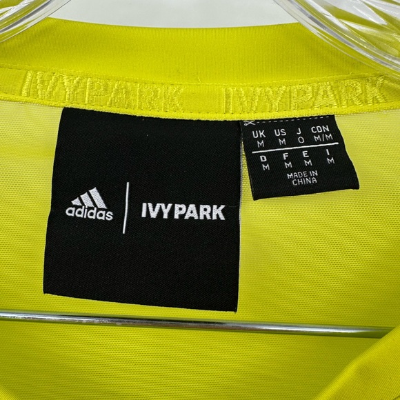 Adidas x Ivy Park x Peloton Long Sleeve Shirt Slime Green Size Medium - Picture 4 of 5